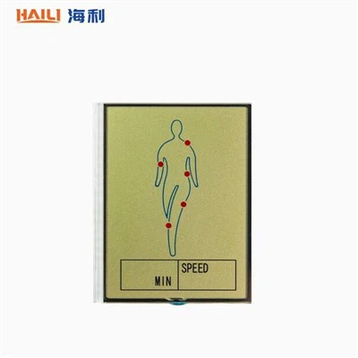 Afișare LCD segment pentru dispozitiv medical